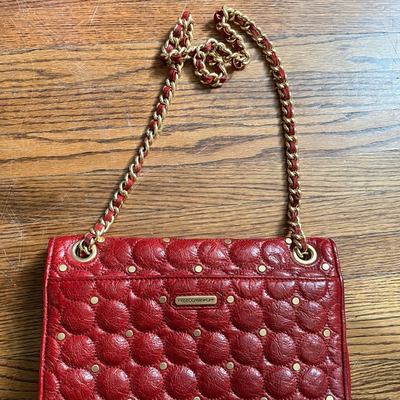 Quilted Leather Rebecca Minkoff Convertible Bag - Picture 2 of 5